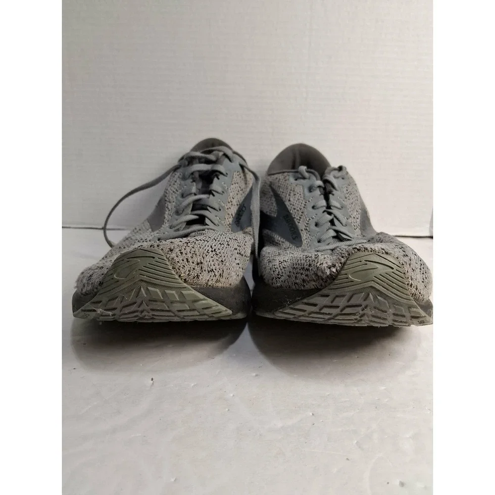 Brooks Launch 7 Men's 9 Running‎ Shoes Grey Lightweight Athletic Sneakers READ